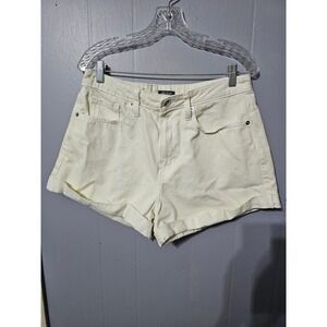 Wild Fable Women's High Rise Denim Shorts‎ Light Yellow Size 10 30